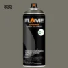 ספריי גרפיטי לחץ גבוה עד 12יח  -MOLOTOW Flame Orange - 833-stone-grey-dark