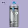 ספריי גרפיטי לחץ נמוך -  MOLOTOW Flame Blue - viola-light-fb-416