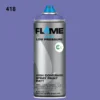 ספריי גרפיטי לחץ נמוך -  MOLOTOW Flame Blue - viola-fb-418