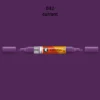 מרקר אקריליק דו ראשי - Molotow One4All Marker 4+1.5mm - 042-currant