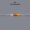 מרקר אקריליק דו ראשי - Molotow One4All Marker 4+1.5mm - 203-cool-grey-pastel