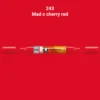 מרקר אקריליק דו ראשי - Molotow One4All Marker 4+1.5mm - 243-mad-c-cherry-red-new