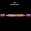 מרקר אקריליק דו ראשי - Molotow One4All Marker 4+1.5mm - 225-metallic-pink-new