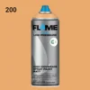 ספריי גרפיטי לחץ נמוך -  MOLOTOW Flame Blue - peach-fb-200