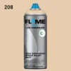 ספריי גרפיטי לחץ נמוך -  MOLOTOW Flame Blue - skin-fb-208