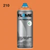 ספריי גרפיטי לחץ נמוך -  MOLOTOW Flame Blue - apricot-fb-210
