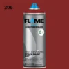 ספריי גרפיטי לחץ נמוך -  MOLOTOW Flame Blue - ruby-red-fb-306