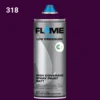 ספריי גרפיטי לחץ נמוך -  MOLOTOW Flame Blue - traffic-purple-dark-fb-318