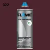 ספריי גרפיטי לחץ נמוך -  MOLOTOW Flame Blue - aubergine-fb-322