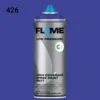 ספריי גרפיטי לחץ נמוך -  MOLOTOW Flame Blue - cosmos-blue-fb-426
