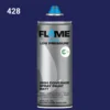 ספריי גרפיטי לחץ נמוך -  MOLOTOW Flame Blue - cosmos-blue-dark-fb-428