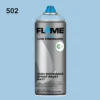 ספריי גרפיטי לחץ נמוך -  MOLOTOW Flame Blue - lighting-blue-fb-502