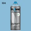 ספריי גרפיטי לחץ נמוך -  MOLOTOW Flame Blue - light-blue-light-fb-504