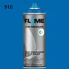ספריי גרפיטי לחץ נמוך -  MOLOTOW Flame Blue - sky-blue-fb-510