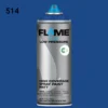 ספריי גרפיטי לחץ נמוך -  MOLOTOW Flame Blue - true-blue-fb-514