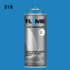 ספריי גרפיטי לחץ נמוך -  MOLOTOW Flame Blue - cream-blue-fb-518