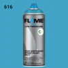 ספריי גרפיטי לחץ נמוך -  MOLOTOW Flame Blue - aqua-light-fb-616