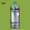 ספריי גרפיטי לחץ נמוך -  MOLOTOW Flame Blue - grass-green-fb-628