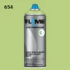 ספריי גרפיטי לחץ נמוך -  MOLOTOW Flame Blue - primavera-green-fb-654