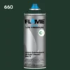 ספריי גרפיטי לחץ נמוך -  MOLOTOW Flame Blue - olive-fb-660