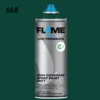 ספריי גרפיטי לחץ נמוך -  MOLOTOW Flame Blue - menthol-dark-fb-668