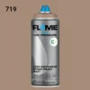 ספריי גרפיטי לחץ נמוך -  MOLOTOW Flame Blue - new-character-brown-fb-719