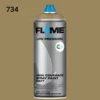ספריי גרפיטי לחץ נמוך -  MOLOTOW Flame Blue - grey-beige-fb-734