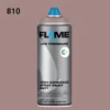ספריי גרפיטי לחץ נמוך -  MOLOTOW Flame Blue - terracotta-grey-light-fb-810