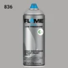 ספריי גרפיטי לחץ נמוך -  MOLOTOW Flame Blue - middle-grey-neutral-fb-836