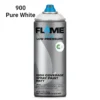 ספריי גרפיטי לחץ נמוך -  MOLOTOW Flame Blue - pure-white-fb-900