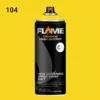 ספריי גרפיטי לחץ גבוה עד 12יח  -MOLOTOW Flame Orange - 104-cadmium-yellow