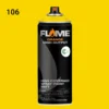 ספריי גרפיטי לחץ גבוה עד 12יח  -MOLOTOW Flame Orange - 106-signal-yellow
