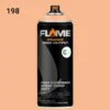 ספריי גרפיטי לחץ גבוה עד 12יח  -MOLOTOW Flame Orange - 198-peach-middle