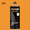 ספריי גרפיטי לחץ גבוה עד 12יח  -MOLOTOW Flame Orange - 202-pastel-orange