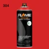 ספריי גרפיטי לחץ גבוה עד 12יח  -MOLOTOW Flame Orange - 304-signal-red