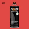 ספריי גרפיטי לחץ גבוה עד 12יח  -MOLOTOW Flame Orange - 305-coral-red