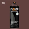 ספריי גרפיטי לחץ גבוה עד 12יח  -MOLOTOW Flame Orange - 323-aubergine-dark