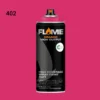 ספריי גרפיטי לחץ גבוה עד 12יח  -MOLOTOW Flame Orange - 402-telemagenta
