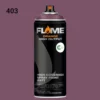 ספריי גרפיטי לחץ גבוה עד 12יח  -MOLOTOW Flame Orange - 403-deep-violet-dark