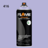 ספריי גרפיטי לחץ גבוה עד 12יח  -MOLOTOW Flame Orange - 416-viola-light