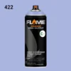 ספריי גרפיטי לחץ גבוה עד 12יח  -MOLOTOW Flame Orange - 422-cosmos-blue-pastel