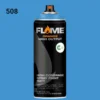 ספריי גרפיטי לחץ גבוה עד 12יח  -MOLOTOW Flame Orange - 508-light-blue