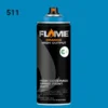 ספריי גרפיטי לחץ גבוה עד 12יח  -MOLOTOW Flame Orange - 511-crazy-blue