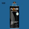 ספריי גרפיטי לחץ גבוה עד 12יח  -MOLOTOW Flame Orange - 520-cream-blue-dark