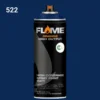 ספריי גרפיטי לחץ גבוה עד 12יח  -MOLOTOW Flame Orange - 522-sapphire-blue