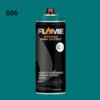 ספריי גרפיטי לחץ גבוה עד 12יח  -MOLOTOW Flame Orange - 606-ocean-blue