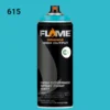 ספריי גרפיטי לחץ גבוה עד 12יח  -MOLOTOW Flame Orange - 615-crazy-aqua