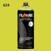 ספריי גרפיטי לחץ גבוה עד 12יח  -MOLOTOW Flame Orange - 624-pistachio-light