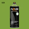 ספריי גרפיטי לחץ גבוה עד 12יח  -MOLOTOW Flame Orange - 628-grass-green