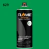 ספריי גרפיטי לחץ גבוה עד 12יח  -MOLOTOW Flame Orange - 629-juice-green